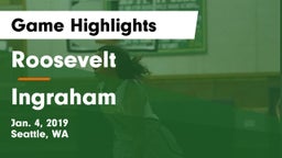Roosevelt  vs Ingraham  Game Highlights - Jan. 4, 2019