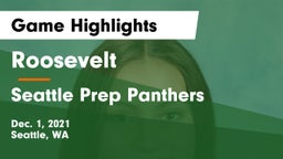 Roosevelt  vs Seattle Prep Panthers Game Highlights - Dec. 1, 2021