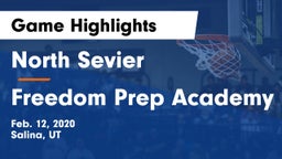 North Sevier  vs Freedom Prep Academy Game Highlights - Feb. 12, 2020