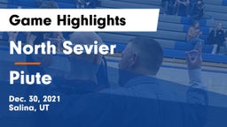 North Sevier  vs Piute  Game Highlights - Dec. 30, 2021