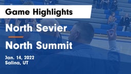 North Sevier  vs North Summit  Game Highlights - Jan. 14, 2022