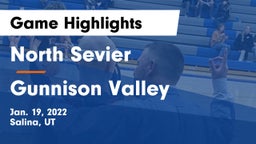 North Sevier  vs Gunnison Valley  Game Highlights - Jan. 19, 2022