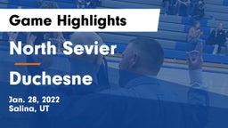 North Sevier  vs Duchesne  Game Highlights - Jan. 28, 2022