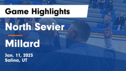 North Sevier  vs Millard  Game Highlights - Jan. 11, 2023