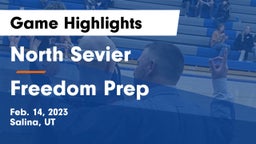 North Sevier  vs Freedom Prep Game Highlights - Feb. 14, 2023