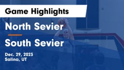 North Sevier  vs South Sevier  Game Highlights - Dec. 29, 2023