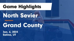 North Sevier  vs Grand County  Game Highlights - Jan. 6, 2024