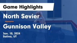 North Sevier  vs Gunnison Valley  Game Highlights - Jan. 10, 2024