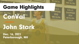 ConVal  vs John Stark Game Highlights - Dec. 16, 2021