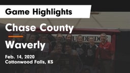 Chase County  vs Waverly  Game Highlights - Feb. 14, 2020