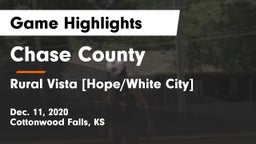 Chase County  vs Rural Vista [Hope/White City]  Game Highlights - Dec. 11, 2020