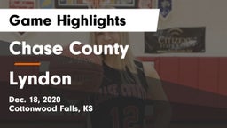 Chase County  vs Lyndon  Game Highlights - Dec. 18, 2020