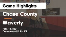 Chase County  vs Waverly  Game Highlights - Feb. 12, 2021