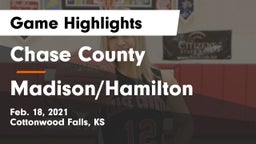 Chase County  vs Madison/Hamilton  Game Highlights - Feb. 18, 2021