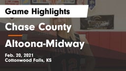 Chase County  vs Altoona-Midway  Game Highlights - Feb. 20, 2021