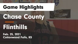 Chase County  vs Flinthills  Game Highlights - Feb. 25, 2021