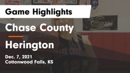 Chase County  vs Herington  Game Highlights - Dec. 7, 2021