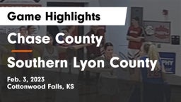 Chase County  vs Southern Lyon County Game Highlights - Feb. 3, 2023