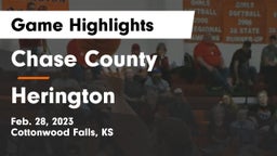 Chase County  vs Herington  Game Highlights - Feb. 28, 2023