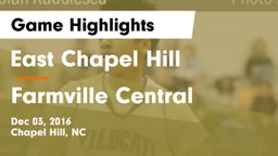 East Chapel Hill  vs Farmville Central  Game Highlights - Dec 03, 2016