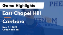East Chapel Hill  vs Carrboro  Game Highlights - Nov. 21, 2023