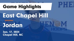 East Chapel Hill  vs Jordan  Game Highlights - Jan. 17, 2024