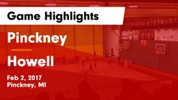 Pinckney  vs Howell  Game Highlights - Feb 2, 2017