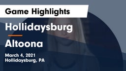 Hollidaysburg  vs Altoona  Game Highlights - March 4, 2021