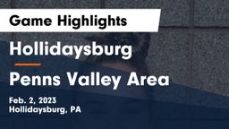 Hollidaysburg  vs Penns Valley Area  Game Highlights - Feb. 2, 2023