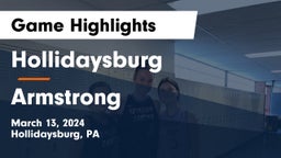 Hollidaysburg  vs Armstrong  Game Highlights - March 13, 2024