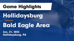 Hollidaysburg  vs Bald Eagle Area  Game Highlights - Jan. 31, 2023