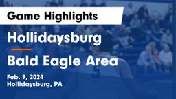 Hollidaysburg  vs Bald Eagle Area  Game Highlights - Feb. 9, 2024