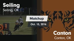 Matchup: Seiling  vs. Canton  2016