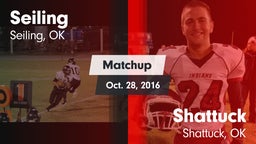 Matchup: Seiling  vs. Shattuck  2016