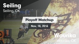 Matchup: Seiling  vs. Waurika  2016