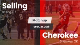 Matchup: Seiling  vs. Cherokee  2018