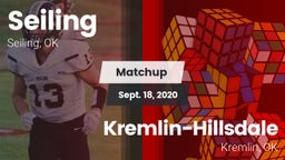 Matchup: Seiling  vs. Kremlin-Hillsdale  2020