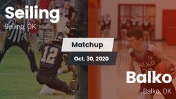Matchup: Seiling  vs. Balko  2020