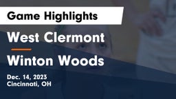 West Clermont  vs Winton Woods  Game Highlights - Dec. 14, 2023