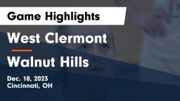 West Clermont  vs Walnut Hills  Game Highlights - Dec. 18, 2023
