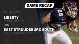 Recap: Liberty  vs. East Stroudsburg South  2016