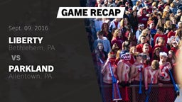 Recap: Liberty  vs. Parkland  2016