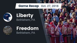 Recap: Liberty  vs. Freedom  2018