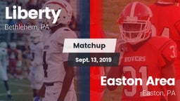 Matchup: Liberty  vs. Easton Area  2019