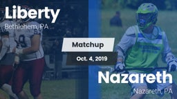 Matchup: Liberty  vs. Nazareth  2019