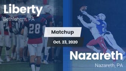 Matchup: Liberty  vs. Nazareth  2020