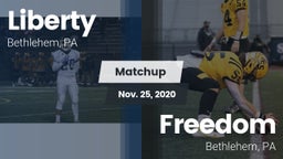 Matchup: Liberty  vs. Freedom  2020