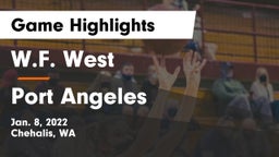 W.F. West  vs Port Angeles  Game Highlights - Jan. 8, 2022