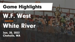 W.F. West  vs White River  Game Highlights - Jan. 20, 2022
