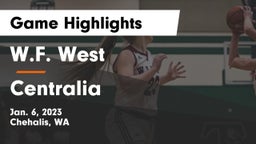 W.F. West  vs Centralia Game Highlights - Jan. 6, 2023